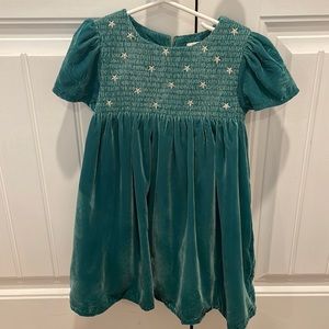 Mini Boden Velvet dress size 4-5